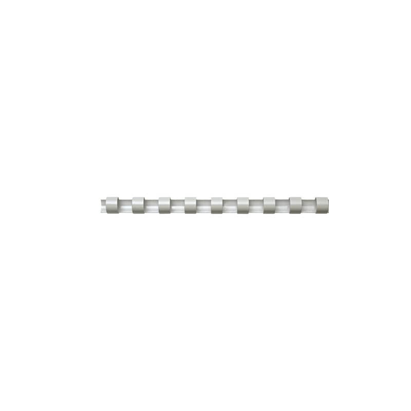 Dorsi plastici FELLOWES bianco ad anello ovale 51 mm - 401-450 fogli conf.50 - 5350202
