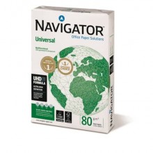 Carta per fotocopie A4 Navigator Universal 80 g/m² Risma da 500 fogli - NUN0800786 (Conf.5)
