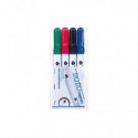 Marcatore per lavagne bianche TRATTO Memo punta tonda 1-2,5 mm assortiti Conf. 4 pezzi - F854100
