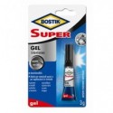 Adesivo invisibile Bostik Super Gel istantaneo - tubetto 3 gr D2740 (Conf.12)