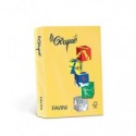 Carta colorata Favini Le Cirque A3 80 g/m² colori forti Giallo Sole 202 risma da 500 fogli - A71B353