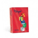 Carta colorata Favini Le Cirque A3 80 g/m² colori forti Scarlatto 209 - risma da 500 fogli - A71C353
