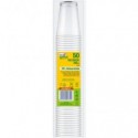 Bicchieri in PLA biodegradabile per bevande fredde Dopla Plus - 390 ml conf. 50 pezzi - 7710