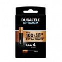 Batteria alcaline Duracell Optimum Ministilo AAA - MN2400 - blister da 4 - DU0031-05000394137523