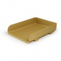 Vaschetta portacorrispondenza Arda Vintage Caramel 25,4x33,5xH.7 cm in conf. da 10 ocra - 85510CA