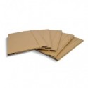 Cartellina con alette Euro-cart Eco Elite 25x35 cm con elastico conf. da 30 avana - CPEECO