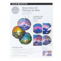 Creative Set pittura Daler Rowney Simply Wood Slice Art su legno D196250004