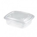 Vaschette in PP con coperchio Dopla Professional - 375 ml conf. 50 pz - 6037