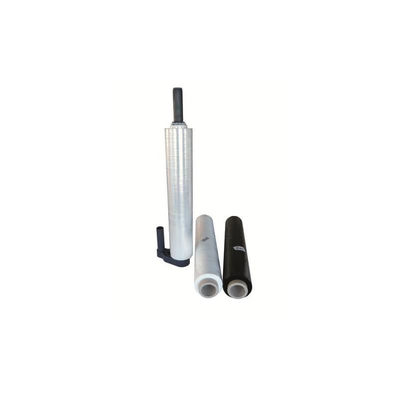 Film estensibile manuale coprente bobina 50 cm x 250 m - 23 my - bianco latte - 1390BIANCO