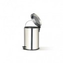 Bidone in acciaio inox con pedale Perfetto e vaschetta estraibile da 12 L "Premium" Ø 24,8x H.40 cm - 0447
