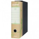 Registratore protocollo Esselte Oxford Green con custodia 23x33 cm 100% carta riciclata dorso 8 cm - 397850501 (Conf.6)