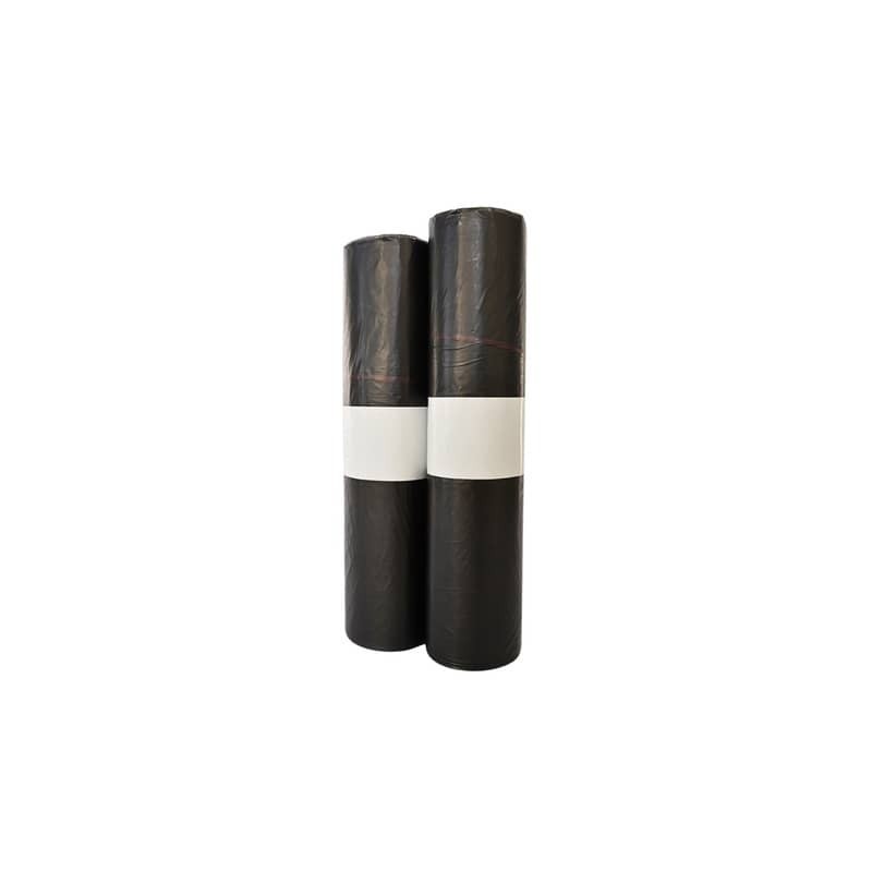 Sacchi immondizia per rifiuti inorganici Erisack 100 L 72x110 cm - 12 µm nero - rotolo da 20 pezzi - SP158