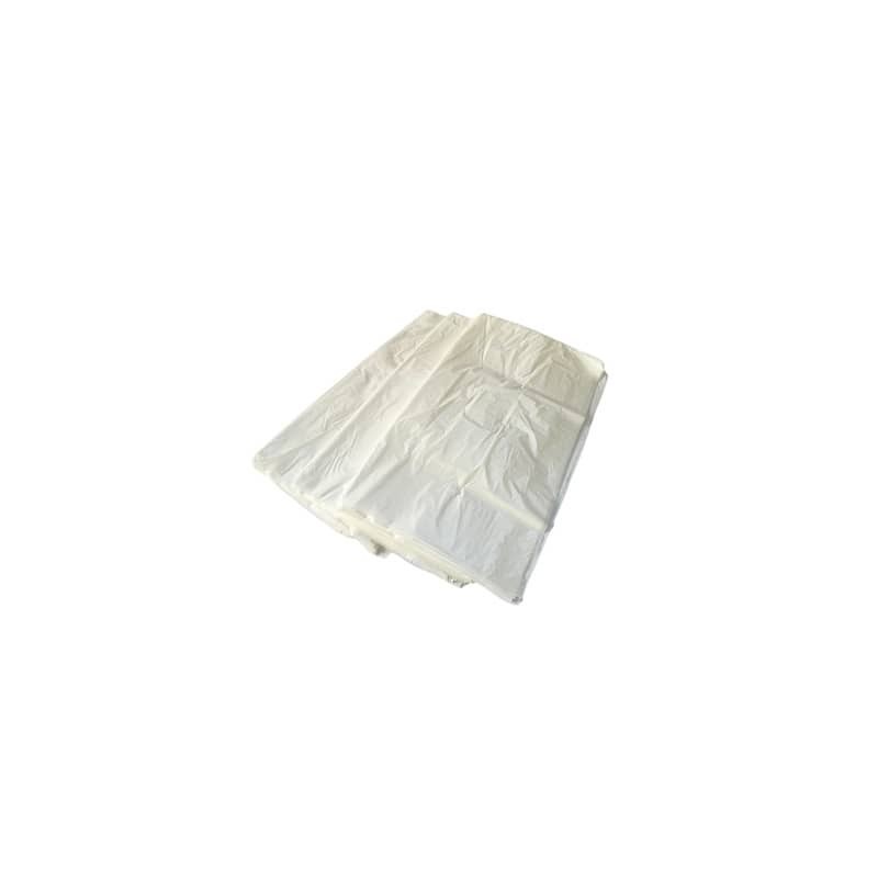 Sacchi immondizia per rifiuti inorganici Erisack 10 L 45x45 cm - 10 µm bianco - rotolo da 1000 pezzi - SP076