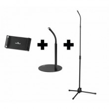 Supporto per tablet e smartphone Durable Twist Combi regolabile nero - 8943-01