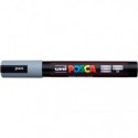 Marcatore a tempera POSCA Uni-Ball punta media 2,5 mm grigio M PC5M GR
