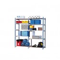 Modulo aggiunta scaffalatura Paperflow RANG'ECO regolabile 125x34x200 cm blu - K607131