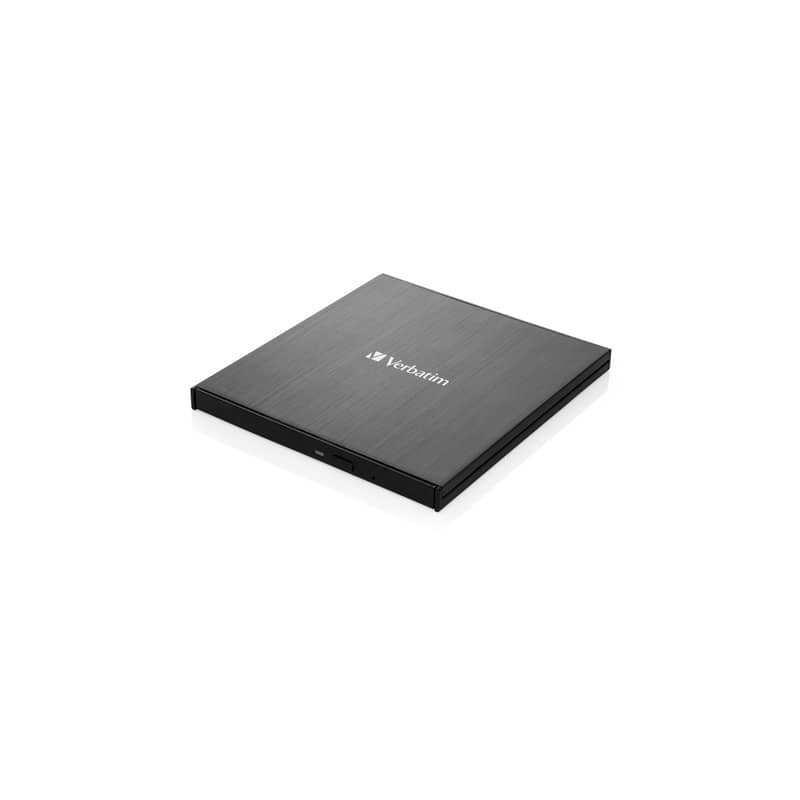 Masterizzatore CD/DVD esterno Verbatim slimline USB C Nero 43886