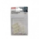 Anello salvamaniglia Emi trasparente 32,5x13,3 mm - conf. da 4 pezzi - 8501662