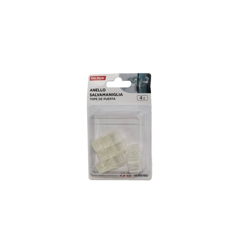 Anello salvamaniglia Emi trasparente 32,5x13,3 mm - conf. da 4 pezzi - 8501662