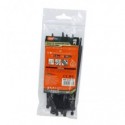 Fascette farmacavo in nylon Emi - 150x3,6 mm - colore nero - conf. 40 pezzi - 8107777