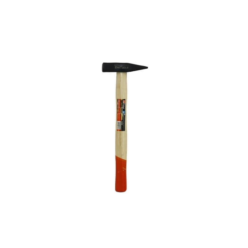 Martello tipo tedesco in acciaio Emi 200 g - manico in legno - uso leggero - 8103183
