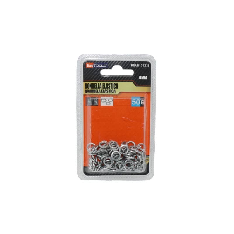 Rondelle spaccate Emi per bulloni M6 - conf. da 50 grammi - 8101338