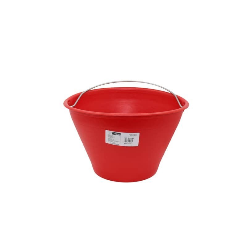 Secchio da muratore Emi - Ø 34 cm - 8 litri - colore rosso - 8109148