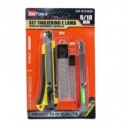 Set 2 cutter Emi con lama a spezzare di ricambio - misure 9 e 18 mm - 8103826