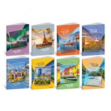 Maxi quaderni Blasetti Visual A4 20+1 ff carta 80 g/m² - conf. 10 pezzi - rigatura 4F - 8964