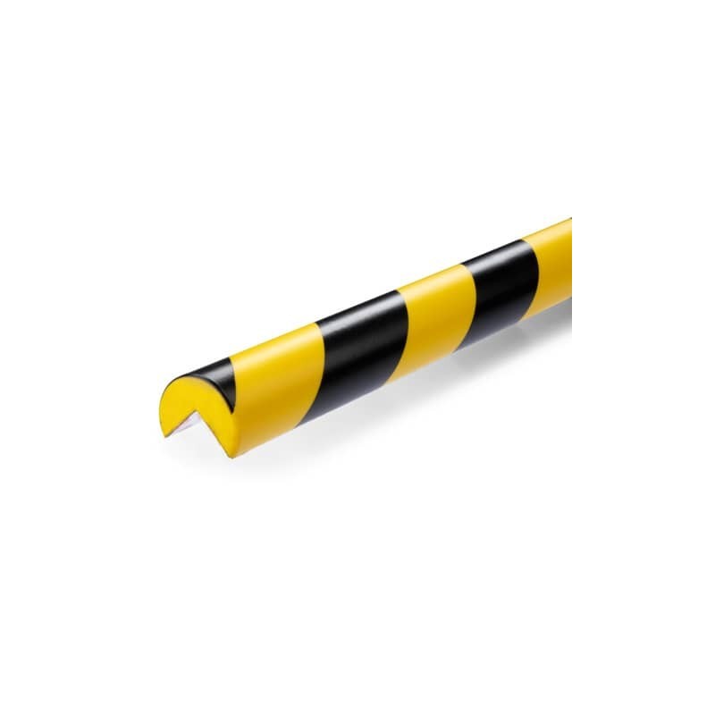 Profilo paracolpi adesivo Durable angolare giallo/nero 25 mm C25R - 1100-130