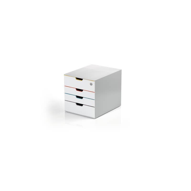 Cassettiera Durable Varicolor® grigia 280x292x356 mm MIX 4 7624-27