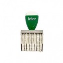 Timbro numeratore Lebez 8 colonne - altezza carattere 5 mm - 2232