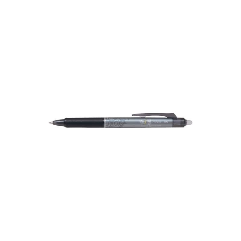 Penna a sfera Pilot Frixion Clicker punta 0,5 mm - conf. 12 pezzi - inchiostro nero - 006580