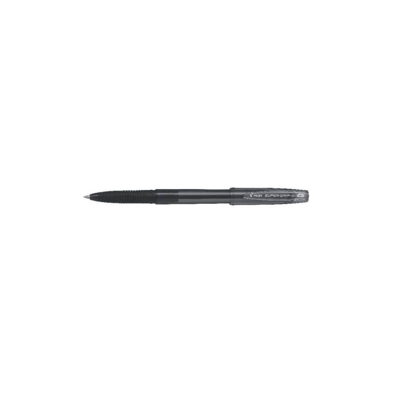 Penna a sfera Pilot Super Grip G fine con cappuccio - conf. 12 pezzi - inchiostro nero - 001656