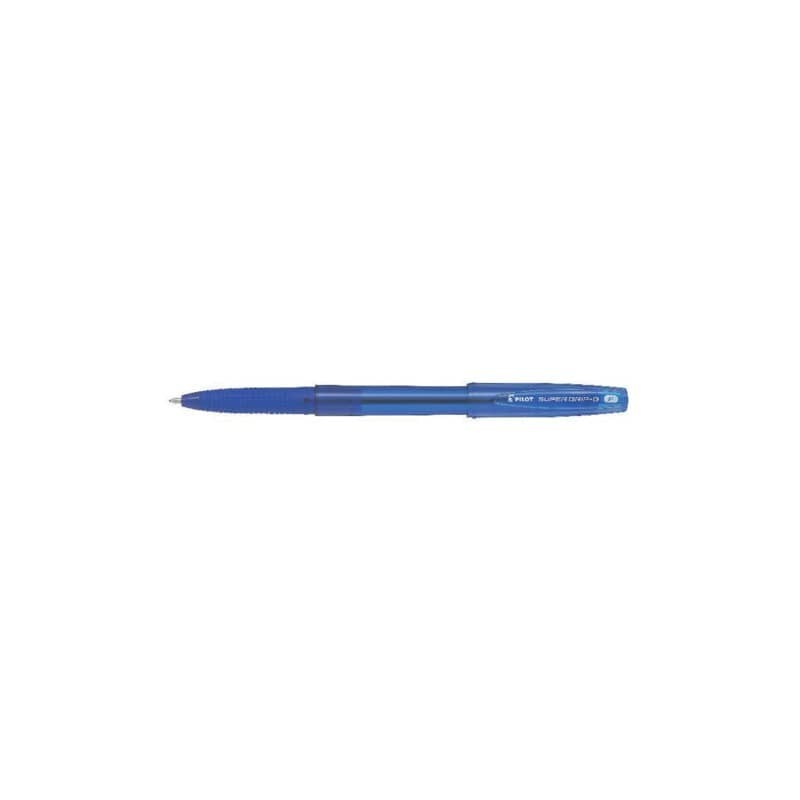 Penna a sfera Pilot Super Grip G fine con cappuccio - conf. 12 pezzi - inchiostro blu - 001657