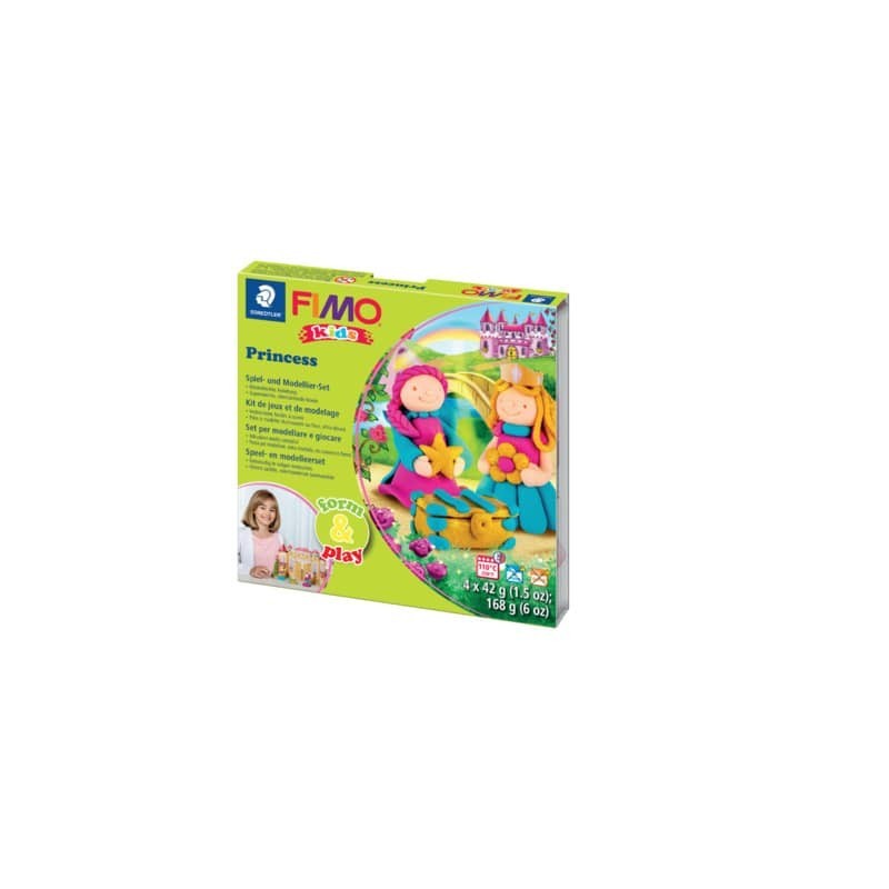 Kit Staedtler Fimo Kids Form&Play - soggetto principessa - 8034 06 LY