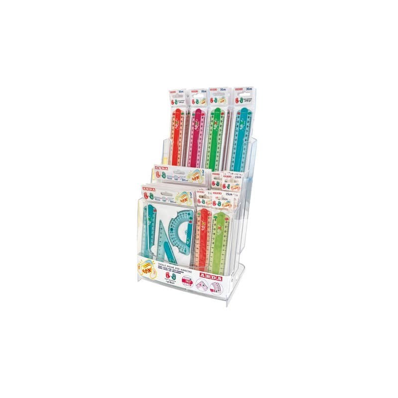 Espositore 45 articoli Arda Left&Right - mini-set e righe - 117ESP