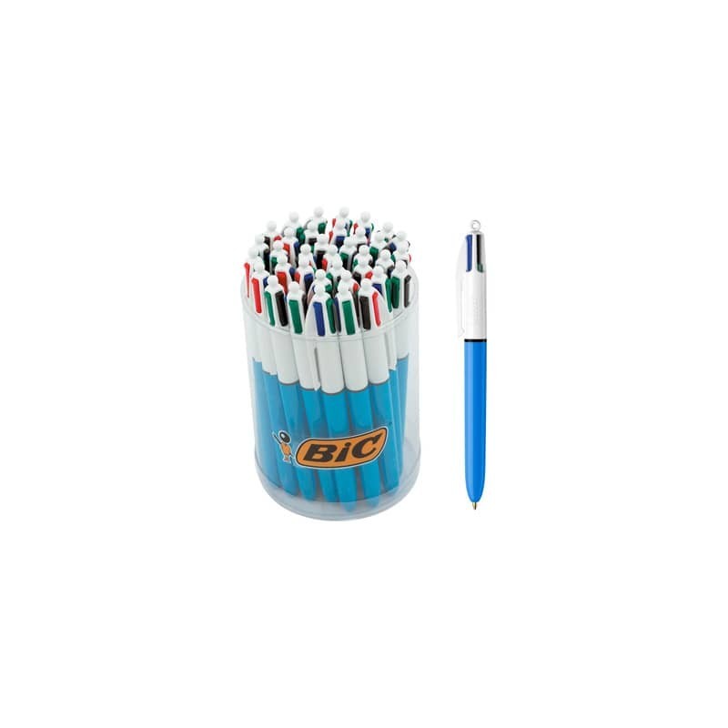 Espositore 36 penne a sfera a scatto Bic 4 Colours Original 8223161