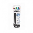Refill penne cancellabili Carioca OOPS 0,7 mm in blister da 3 pz nero 43041/01