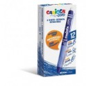 Penne a scatto cancellabili Carioca OOPS inchiostro termosensibile M 0,7 mm conf. da 12 blu - 43043/02