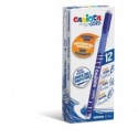 Penne cancellabili Carioca OOPS con inchiostro termosensibile M 0,7 mm conf. da 12 pz blu - 43039/02