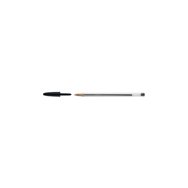 Penna a sfera BIC Cristal M punta 1 mm nero Conf. 50 pezzi - 8373639