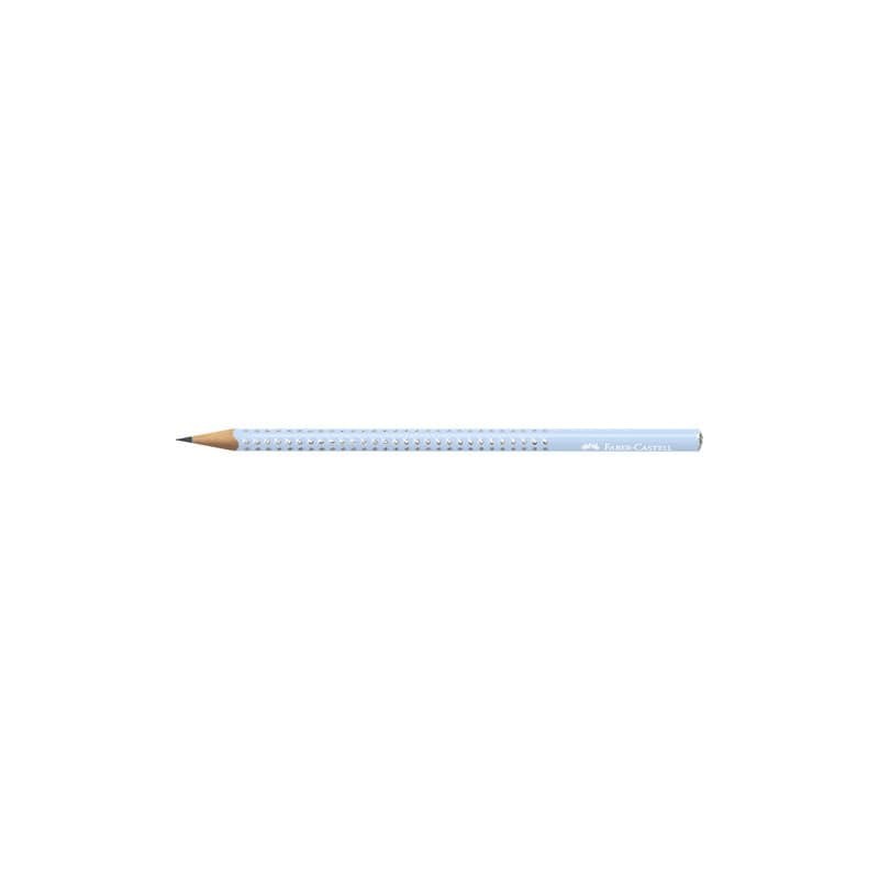 Matita in grafite Faber-Castell Sparkle colore fusto blu cielo - conf. 12 pezzi - 118251