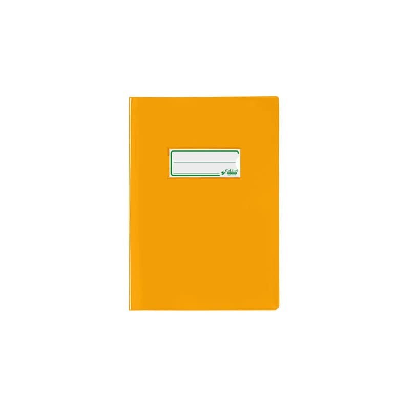 Copriquaderno A5 Colibrì con portanome e salva angoli - laccato - PE180 - conf. 24 pz - giallo - 400184673