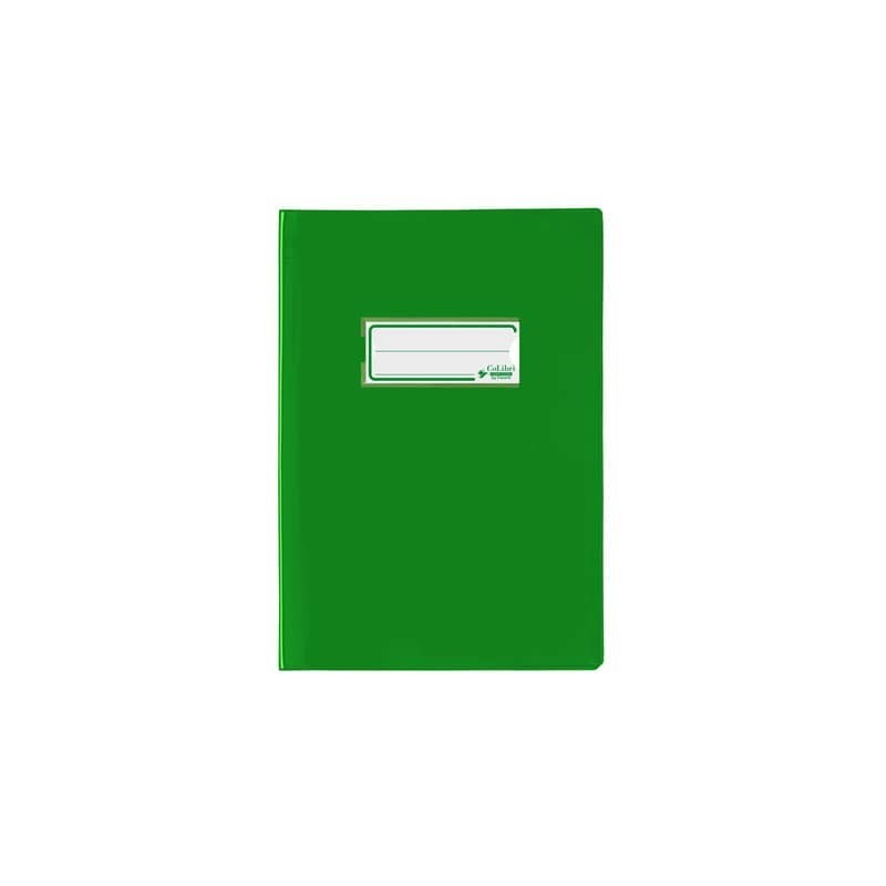 Copriquaderno A5 Colibrì con portanome e salva angoli - laccato - PE180 - conf. 24 pz - verde chiaro - 400184677