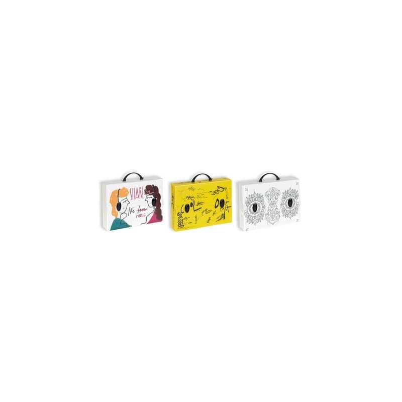 Valigetta in PPL Favorit con stampa Sport Street in 6 soggetti assortiti 37,5x27x8 cm - 400183889
