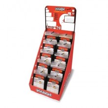 Espositore 250 etichette adesive Markin 25 bustine da 10 et. in vari formati X100ESP