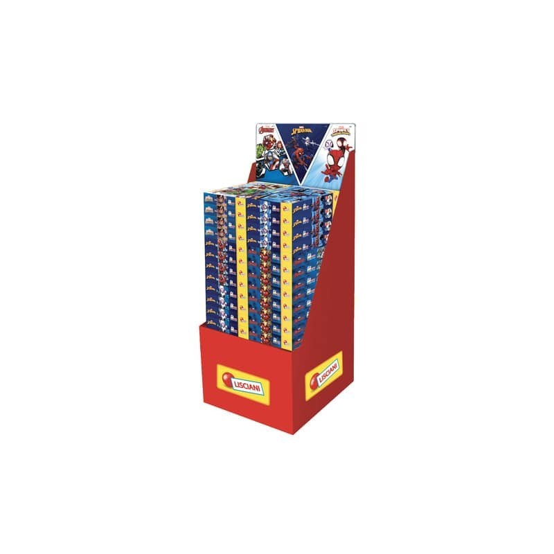 Espositore 36 puzzle Lisciani Marvel Double Face Supermaxi 6 soggetti assortiti - 100774