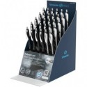 Espositore 30 penne a sfera Limited Edition Schneider Slider Rave XB fusto assortito bianco e nero - P399418_1