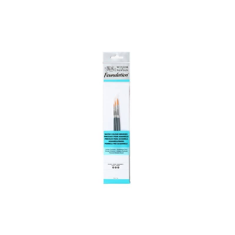 Set 3 pennelli Winsor&Newton tondi n° 2/4/6 - 5295010